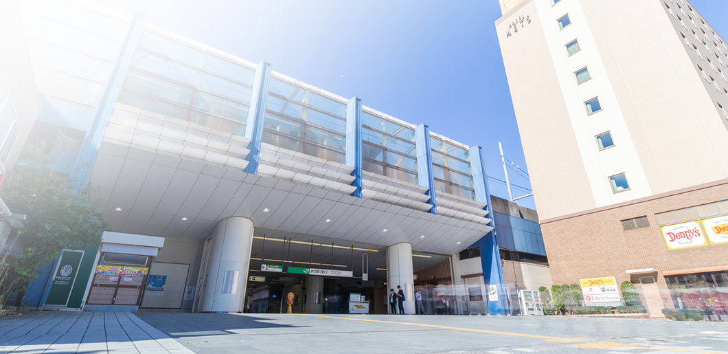 駅チカです！赤羽駅から徒歩2分の通勤しやすい立地