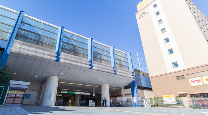 駅チカです！赤羽駅から徒歩2分の通勤しやすい立地